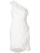 Ulla Johnson Ruffle Trim Asymmetric Dress - White