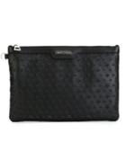 Jimmy Choo 'derek' Clutch, Men's, Black, Leather/calf Leather