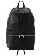 Rick Owens Zip Backpack - Black