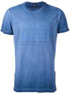Diesel - Printed T-shirt - Men - Cotton - S, Blue, Cotton