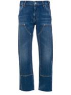 Mih Jeans Phoebe Cropped Jeans - Blue