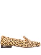 Stubbs & Wootton Jane Loafers - Brown