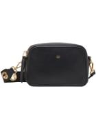 Fendi Black Camera Case Leather Bag