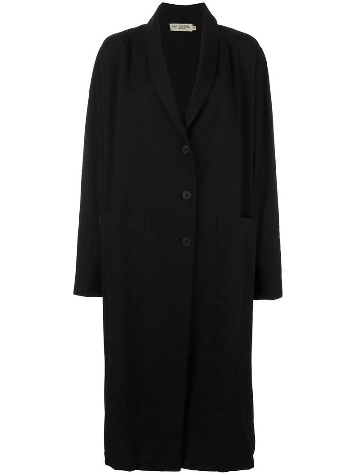 Ivan Grundahl 'altea' Coat, Women's, Size: 38, Black, Wool