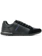 Versace Jeans Paneled Low-top Sneakers - Black