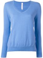 Philo-sofie V-neck Pullover, Women's, Size: 36, Blue, Cashmere