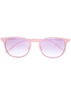 Garrett Leight Kinney M Sunglasses - Pink & Purple