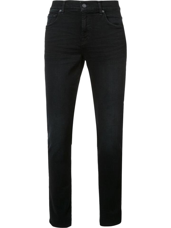 7 For All Mankind 'paxtyn' Jeans, Men's, Size: 32, Black, Cotton