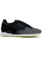 Saucony Panelled Mesh Runner Sneakers - Black