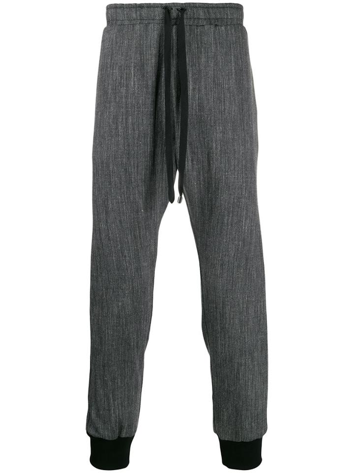 Alchemy Drawstring Waist Trousers - Grey