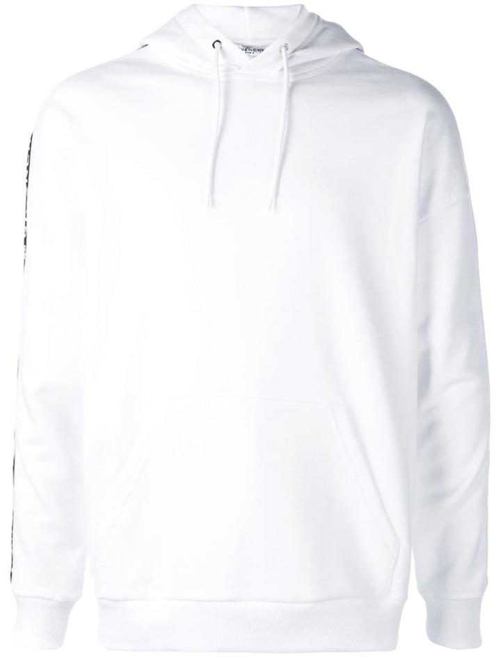 Givenchy Branded Hoodie - White