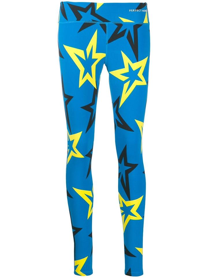 Perfect Moment Starlight Low Rise Leggings - Blue