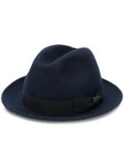 Eleventy Classic Trilby Hat - Blue