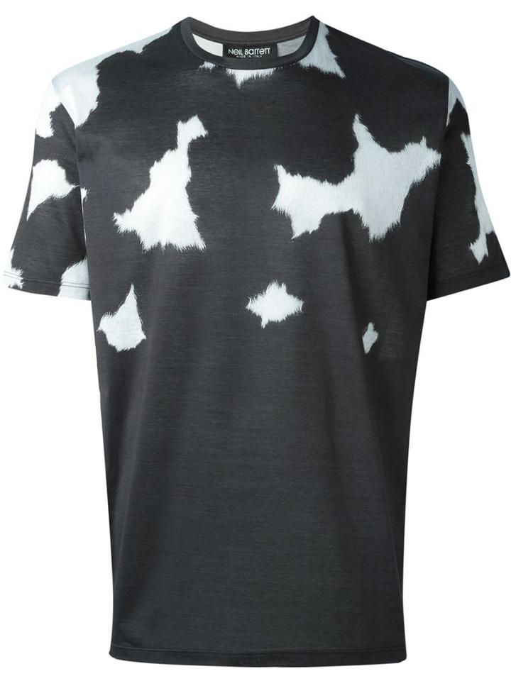 Neil Barrett Fur Print T-shirt