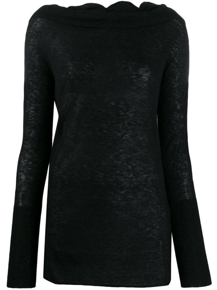Patrizia Pepe Slim Fit Jumper - Black