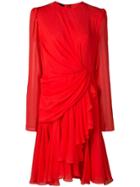 Giambattista Valli Long-sleeve Flared Dress