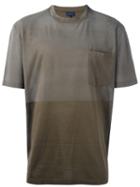 Lanvin Vintage Washed T-shirt, Men's, Size: Large, Brown, Cotton