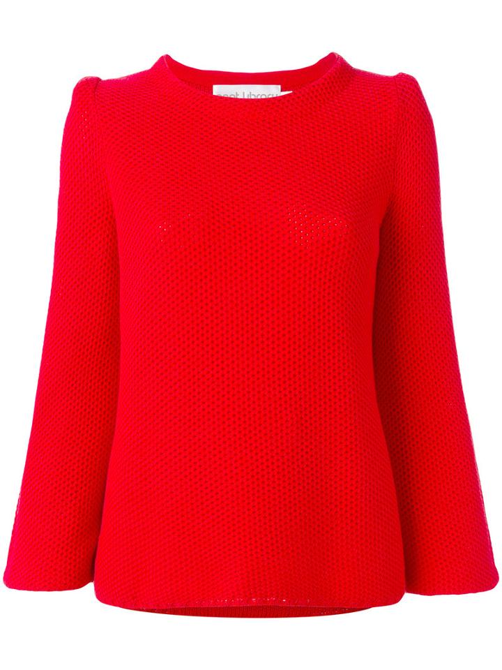 Goat Dot Jumper, Women's, Size: 6, Red, Cotton