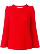 Goat Dot Jumper, Women's, Size: 6, Red, Cotton