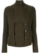 Hermès Pre-owned Ribbed-knit Twin Set - Green