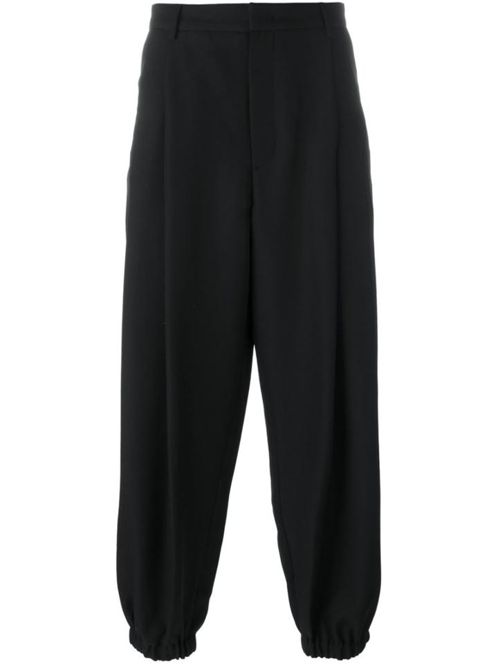 Mcq Alexander Mcqueen 'blaze' Trousers, Men's, Size: 48, Black, Virgin Wool