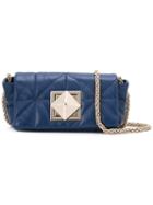 Sonia Rykiel - Le Copain Shoulder Bag - Women - Leather - One Size, Blue, Leather