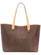 Etro Paisley Tote - Brown
