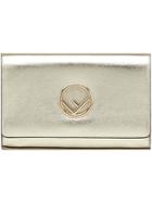 Fendi Chain Strap Wallet - Metallic