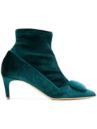 Rupert Sanderson Sock-style Ankle Boots - Green