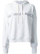 Georgia Alice 'ga' Hoodie, Women's, Size: 10, Grey, Cotton/spandex/elastane