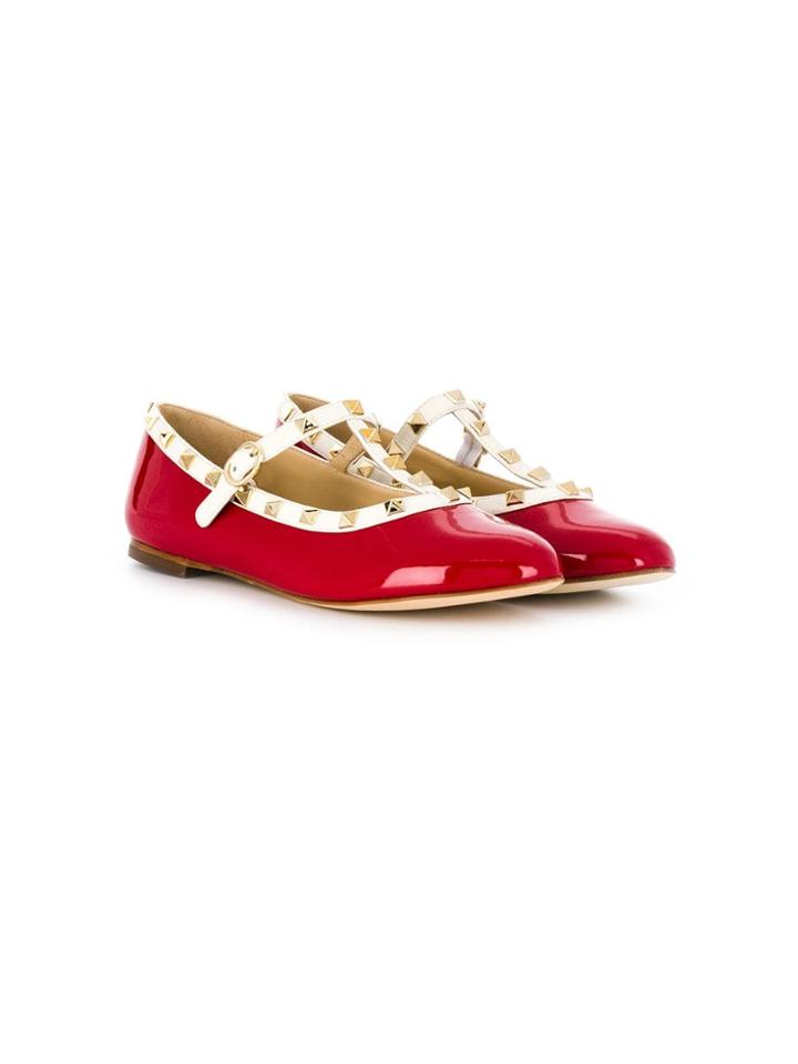 Prosperine Kids Vernice Ballerinas - Red