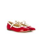 Prosperine Kids Vernice Ballerinas - Red