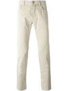 Jacob Cohen Straight Leg Trousers, Men's, Size: 37, Nude/neutrals, Cotton/spandex/elastane