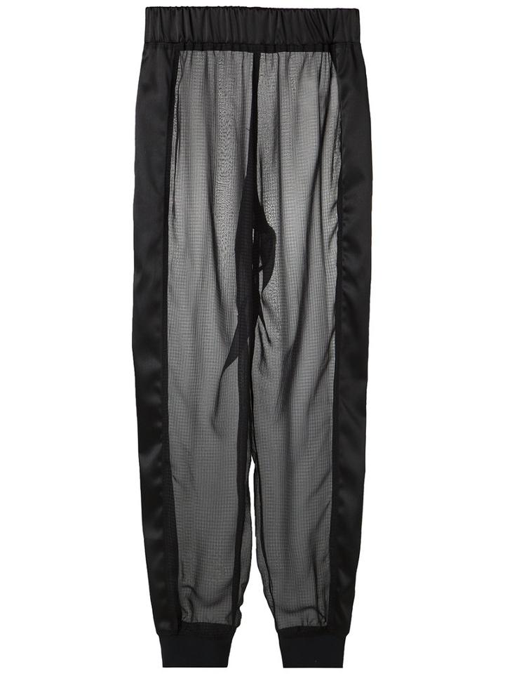 À La Garçonne - Mesh Culottes - Men - Polyester - M, Black, Polyester