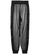 À La Garçonne - Mesh Culottes - Men - Polyester - M, Black, Polyester