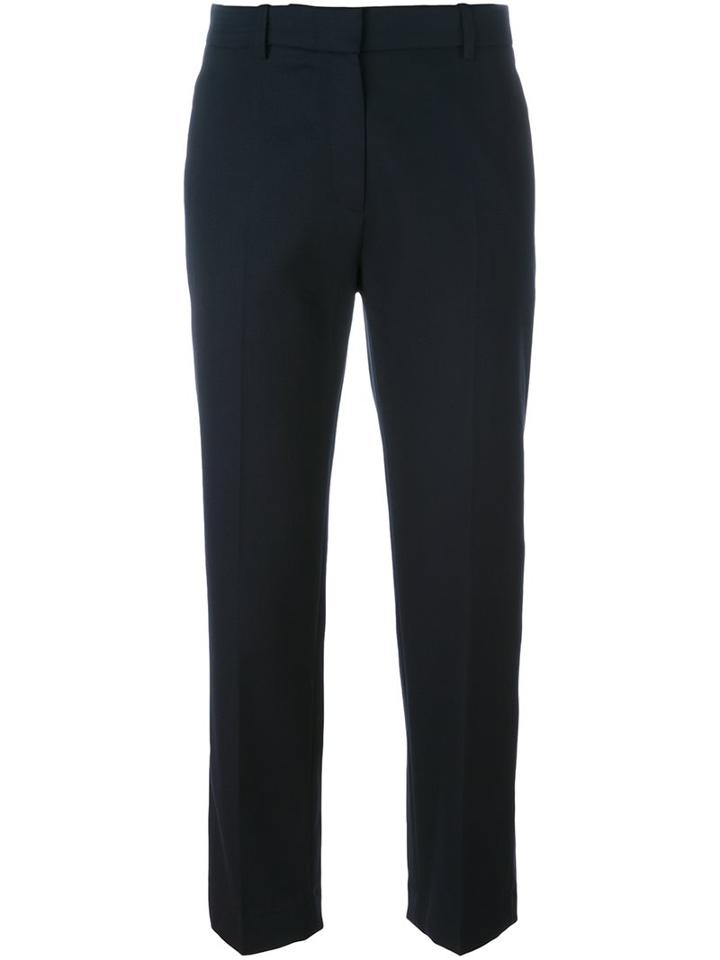 Christian Wijnants 'piro' Tailored Trousers, Women's, Size: 36, Blue, Virgin Wool