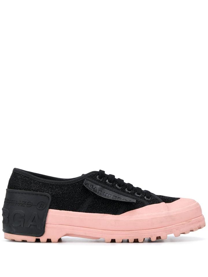 Marco De Vincenzo X Superga Alpina H2 Sneakers - Black