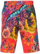 Paul Smith Floral Print Shorts - Red