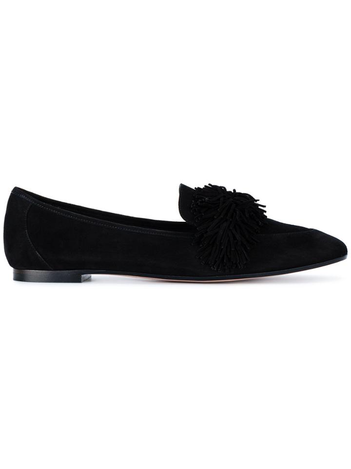 Aquazzura Black Wild Loafers
