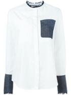 Sportmax Denim Detail Shirt