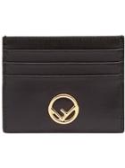 Fendi Logo Cardholder - Black