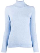 N.peal Polo Neck Sweater - Blue