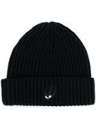 Mcq Alexander Mcqueen Knitted Style Hat - Black