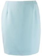 Versace Pre-owned '1990s Straight-fit Skirt - Blue