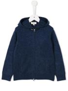 Cashmirino Toggle Hooded Cardigan, Toddler Boy's, Size: 3 Yrs, Blue