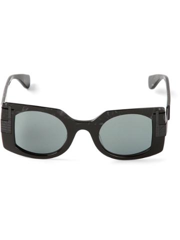Theo By Tim Van Steenbergen Oversized Sunglasses - Black