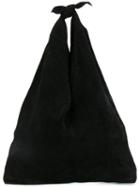 The Row - Bindle Shoulder Bag - Women - Chamois Leather - One Size, Black, Chamois Leather