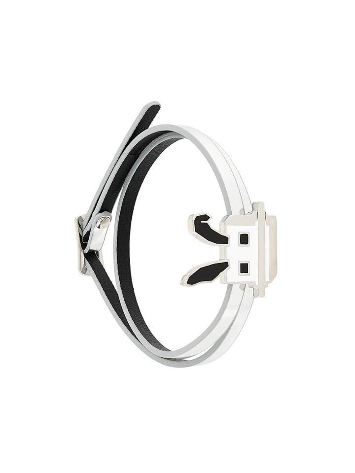 Mcq Alexander Mcqueen Electro Bunny Bracelet, Women's, Metallic