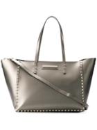 Marc Ellis Chrissy Studded Tote Bag - Silver