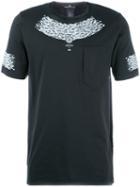Stone Island Shadow Project Compass Print T-shirt, Men's, Size: Xl, Black, Cotton
